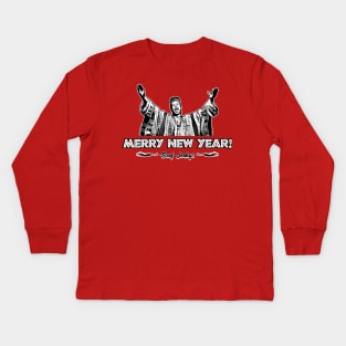 Merry New Year - Trading Places Kids Long Sleeve T-Shirt